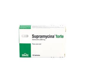 SUPRAMYCINA FORTE TAB 200 MG X 10 UNIDAD ES CefaMarket