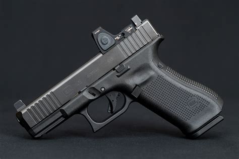 Glock 45 9MM W Trijicon RMR 3 25 MOA Black NRC Industries