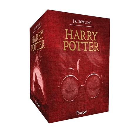 Livro Harry Potter Colecao Completa Box Livro Original Casas Bahia