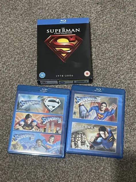 Superman Film The Ultimate Collection Blu Ray Box Set