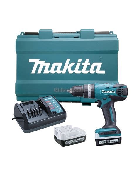 Taladro Combinado Makita HP347DWE 14,4V 1,5Ah.
