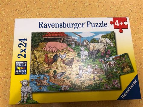 RAVENSBURGER PUZZLE 2x24 Bauernhof Kaufen Auf Ricardo