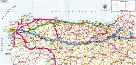 Mapas Do Caminho De Santiago Caminho De Santiago De Compostela O