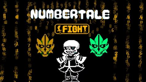 이과 출신 샌즈 전투 Numbertale Sans Fight Phase 1 Youtube