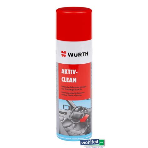 Würth Fahrzeugreiniger Aktiv Clean Wohlfeil Bad Sanitär Shop