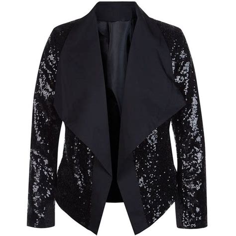 Mela Black Sequin Jacket Black Sequin Jacket Sparkly Jackets Sequin Jacket