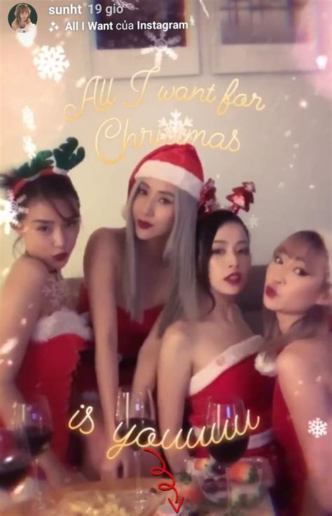 Hội bạn thân Chi Pu Salim và dàn hot girl khoe ảnh đón Giáng sinh Xu