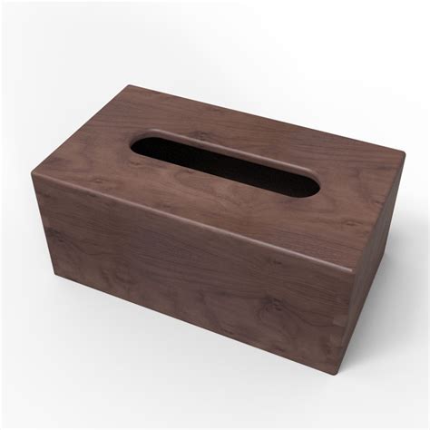 Buy Meya Home Black Walnut Rectangle Facial Tissue Box Cover Holder