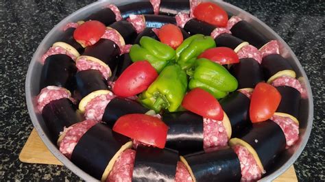 A Pan Filled With Lots Of Different Types Of Food