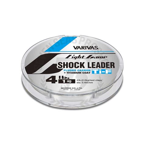 Varivas Light Game Shock Leader Ti Fluoro Carbon M Lb Natural