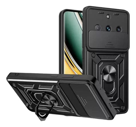 Funda Realme Pro Plus Anillo Uso Rudo Protector Mica Env O Gratis