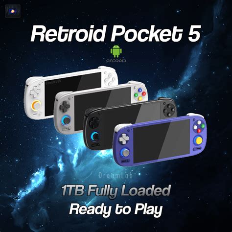 Retroid Pocket 5 Handheld Retrogaming Console | DreamLab