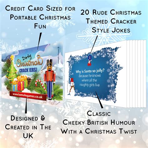 Rude Cracker Fillers For Adults Christmas Jokes Xmas Adult Cracker