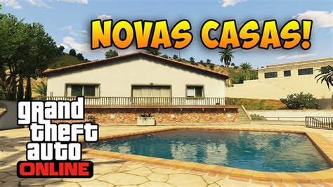 Gta V Online Conhecendo Todas As Novas Casas Youtube