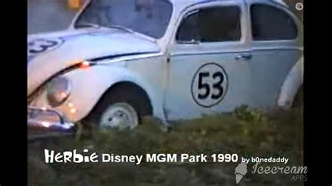 Herbie Disney Mgm Park 1990 Youtube