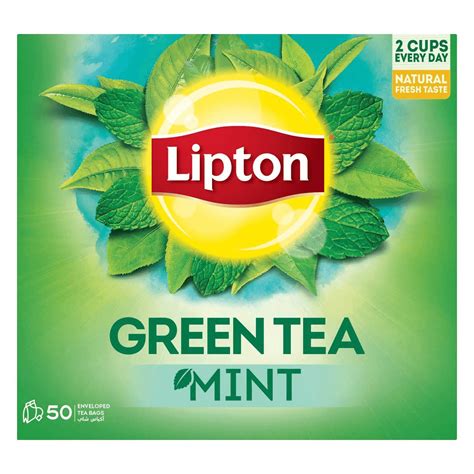 Lipton Mint Green Tea - 50 Bags – Pinoyhyper