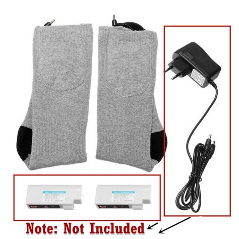 Batterie Electrique Chaussettes Chauffantes Pieds Thermique Hiver