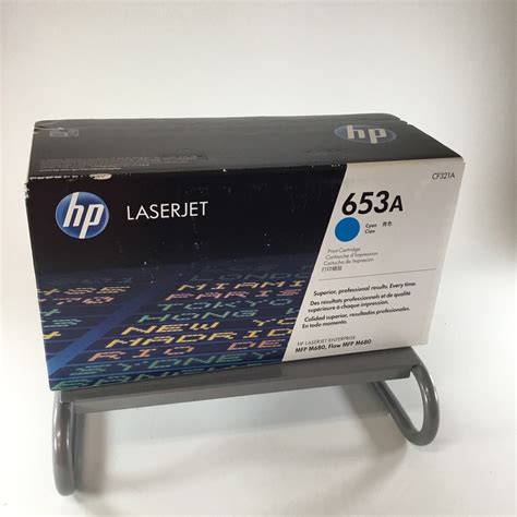 Genuine New Sealed HP 653A Cyan Printer Toner Cartridge CF321A For HP