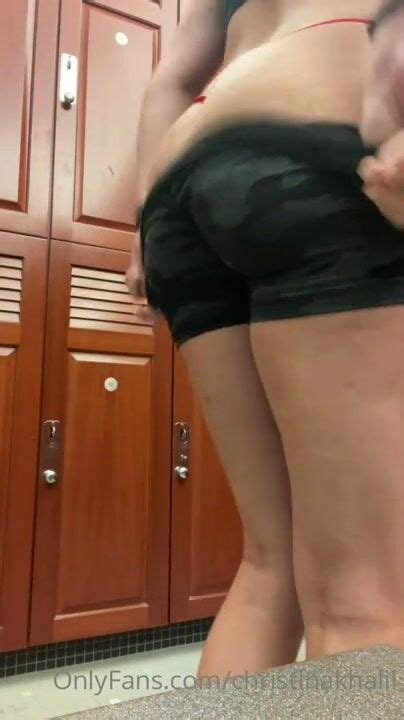 Watch Free Christina Khalil Post Workout Ass Teasing Video Leaked