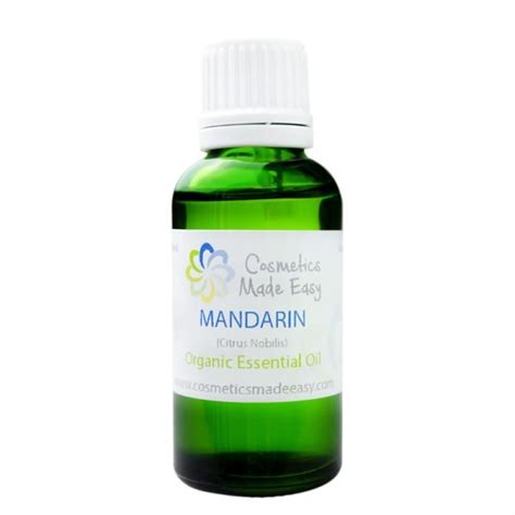 Organic Mandarin Essential Oil Citrus Nobilis Cosmetics Made Easy