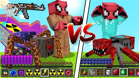 FAKİR ÖRÜMCEK VS ZENGİN ÖRÜMCEK KAZANANA BÜYÜK HAZİNE Minecraft