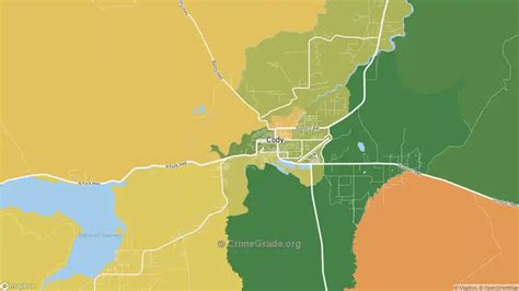 The Safest and Most Dangerous Places in Cody, WY: Crime Maps and Statistics | CrimeGrade.org