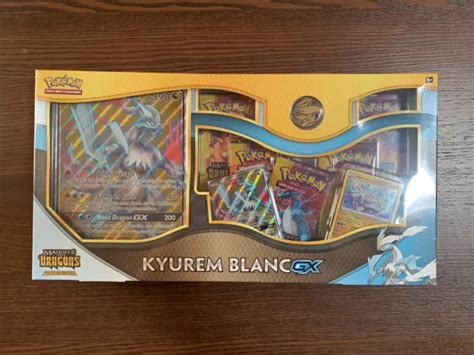 COFFRET CARTES POKÉMON SL7 5 Soleil Lune Majesté des Dragons Kyurem GX