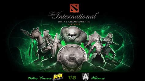 The International 3 Grand Final Na Vi Vs Alliance Game 3 YouTube