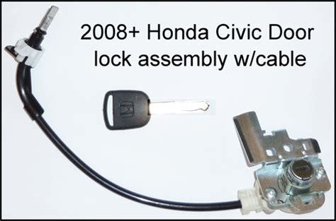 Hawley Lock Supply New Honda Civic Hs Door Lock With Cable