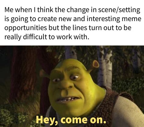 Making A Meme From Every Line In Shrek 2001 Day 401 R Shrekmemes