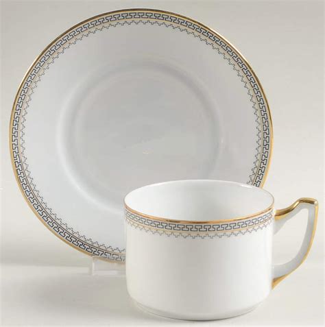 Parthenon No Verge Flat Cup Saucer Set By Epiag Replacements Ltd