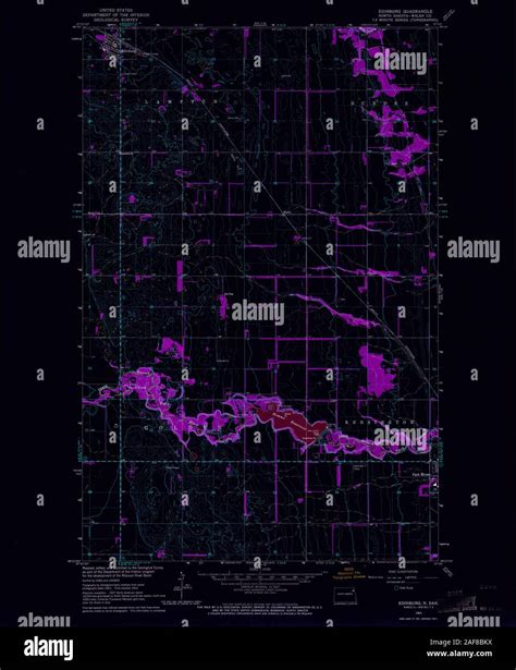 Map Of Edinburg North Dakota Hi Res Stock Photography And Images Alamy