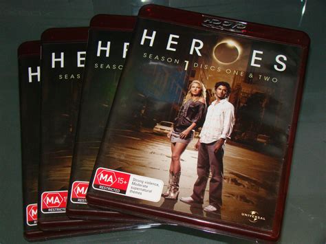 Hd Dvd Heroes Season One 7 Disc Set Will Only Play In Hd Dvd