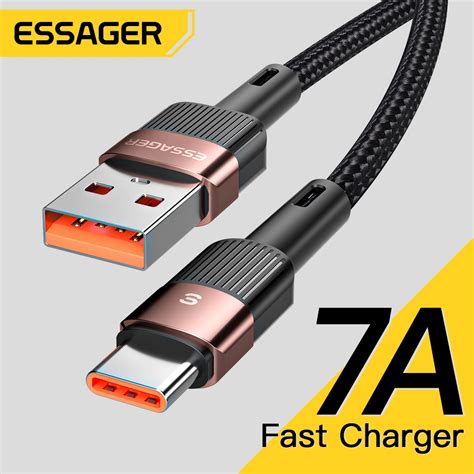 Essager A A Type C Cord Fast Charging Usb To Type C Cable W Type C