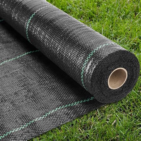 Amazon ZJIA Landscape Fabric Heavy Duty 3 2oz Woven Weed Barrier