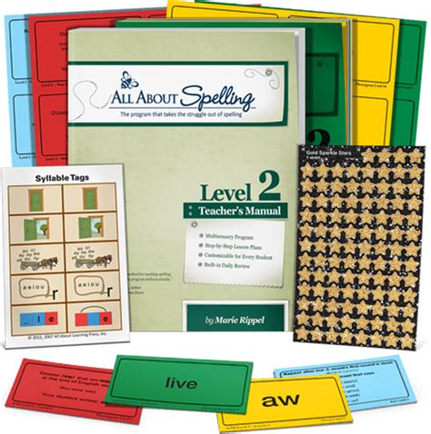 All About Spelling Level 2 Materials Anchor Academic Services