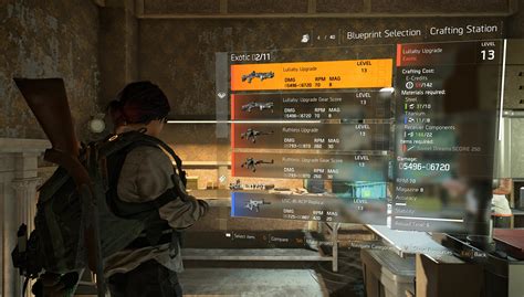 Division 2 Sweet Dreams Score 250 Lullaby Exotic Upgrade