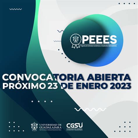 Universidad de Guadalajara on Twitter Atención La convocatoria 2023