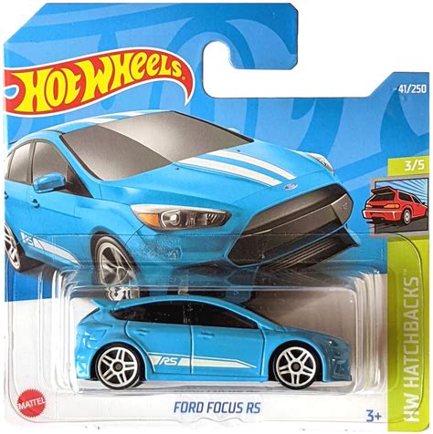 HOT WHEELS FORD FOCUS RS HW HATCHBACKS 3 5 1 64 NOWY 13903258695