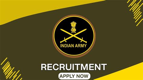 Indian Army Recruitment Check Post Eligibility How To Apply And