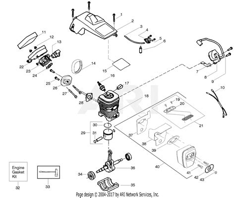 Poulan Pro Pole Saw Parts Diagram Poulan Pro Pr 28 Ps 96708