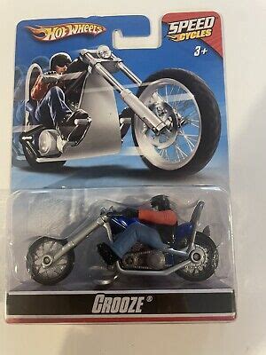 2008 Hot Wheels Speed Cycles Crooze Chopper Silver Motorcycle EBay