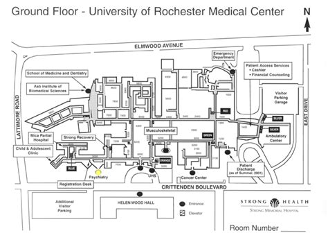 Psychiatric Hospital Map