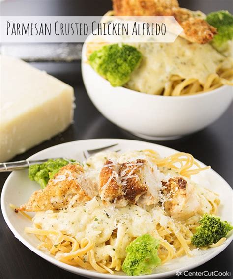 Parmesan Crusted Chicken Alfredo Centercutcook