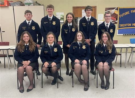 Trenton Ffa Chapter Elects Officers For