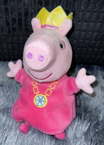 Peppa Pig Princess Talking Soft Toy Ebay