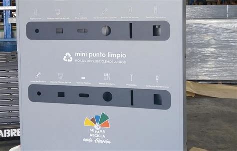 Alcorc N Instalan Mini Puntos Limpios Para Mejorar El Reciclaje En