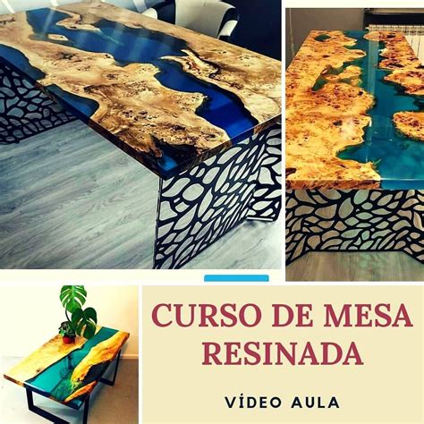 Curso De Mesas Resinas Mesa Resina Resina Mesa