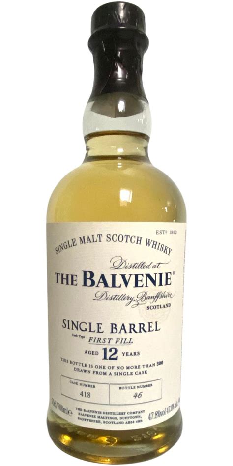 Balvenie 12-year-old - Ratings and reviews - Whiskybase