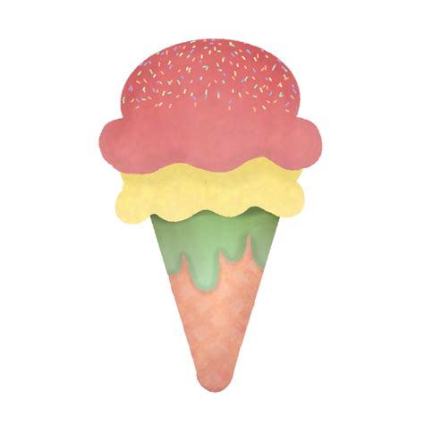 Sweet Ice Cream Transparent Background Illustration Pro PNG 26794918 PNG